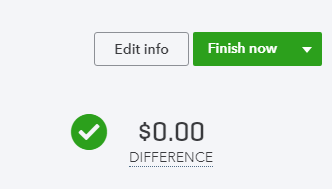reconcile quickBooks you made it zero