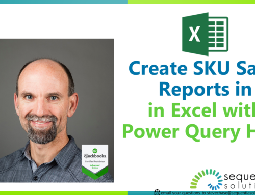 Create SKU Sales Reports in Excel with Power Query Help