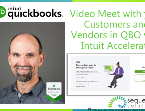 Intuit Accelerate Video Meet with your Customers and Vendors in QBO