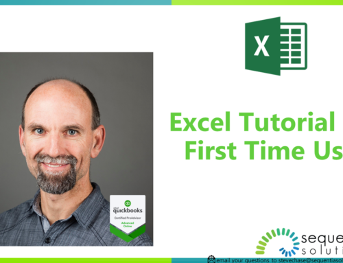 Excel Tutorial for First Time User