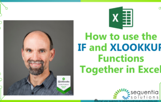 how to use the if and xlookup functions together in Excel